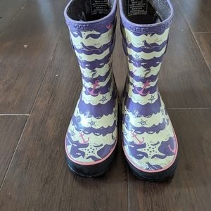 Bogs kids rain boots